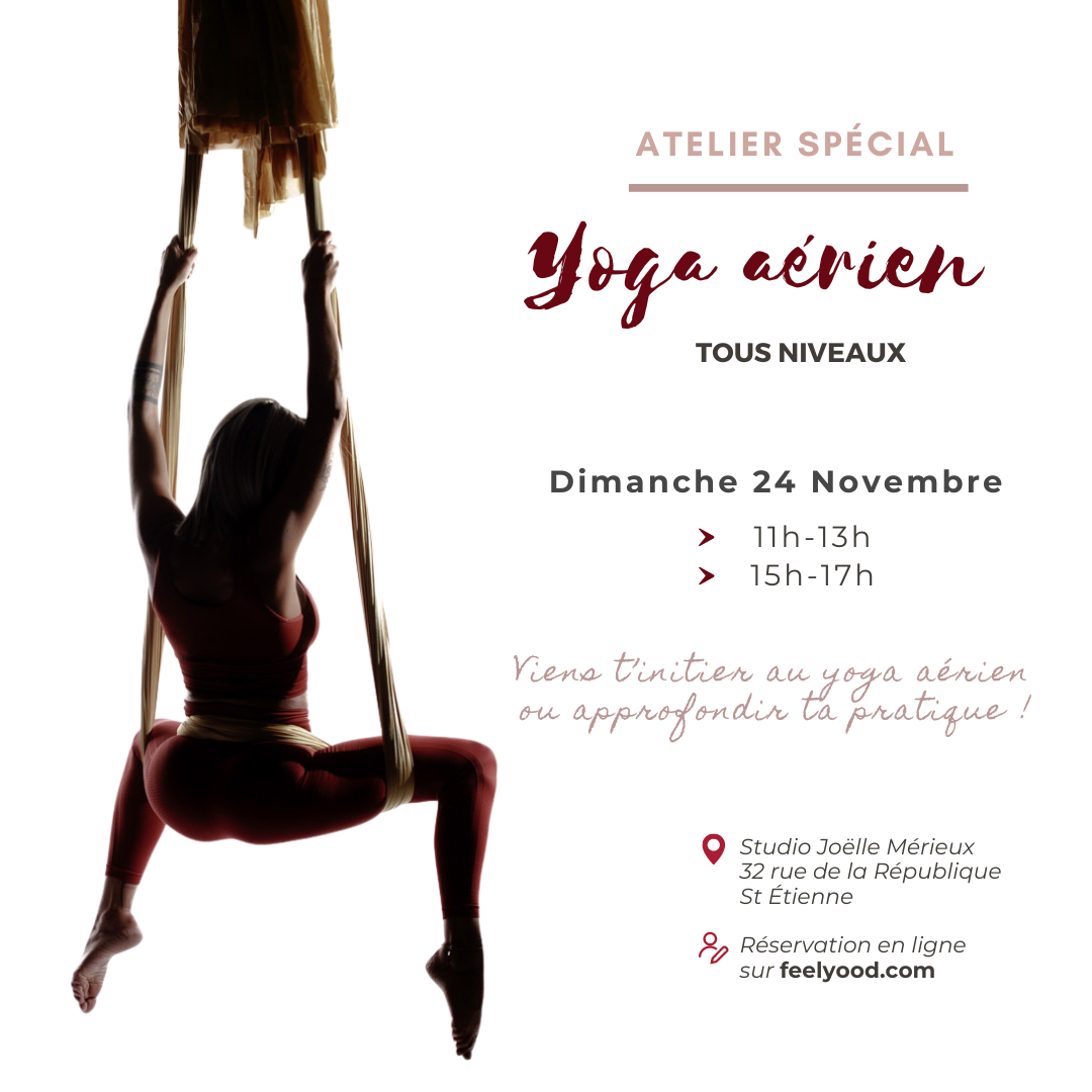 Atelier mensuel Yoga aérien