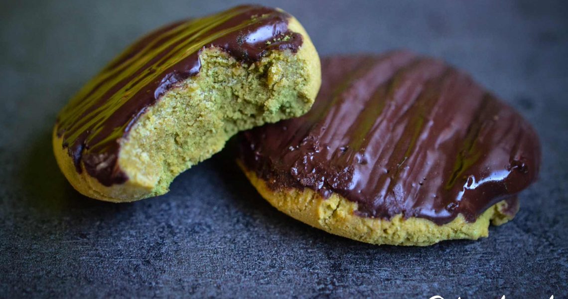 Biscuits au thé matcha | ©Yood (Good food good mood for you)