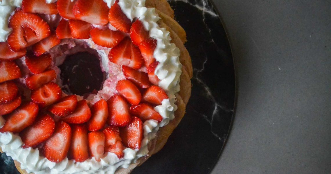 Charlotte aux fraises façon Yood | ©Yood (Good food good mood for you)