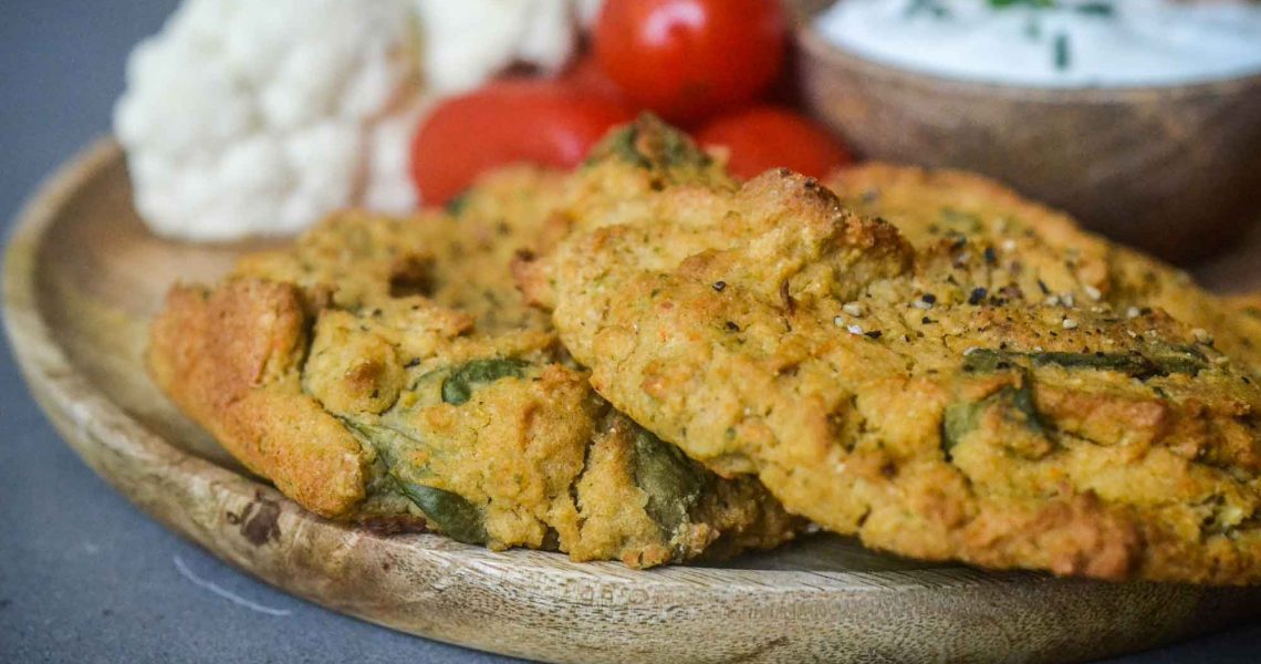 Falasteack courgette & pois chiches | ©Yood (Good food good mood for you)