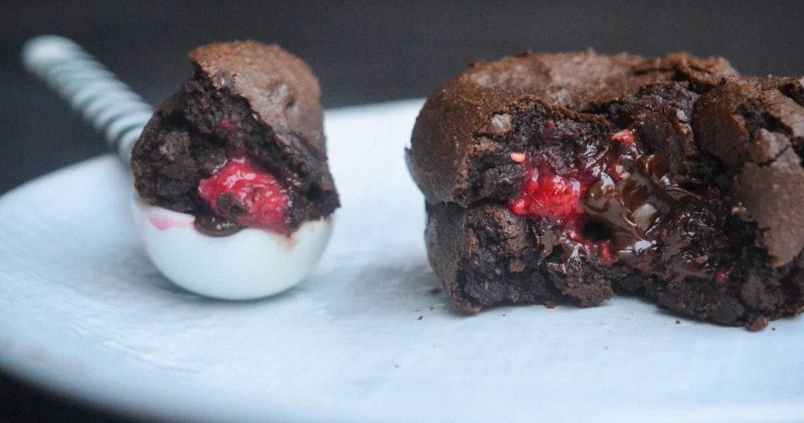 Lava cake aux framboises | ©Yood (Good food good mood for you)