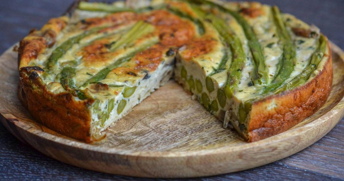 Frittata aux asperges & champignons | ©Yood (Good food good mood for you)
