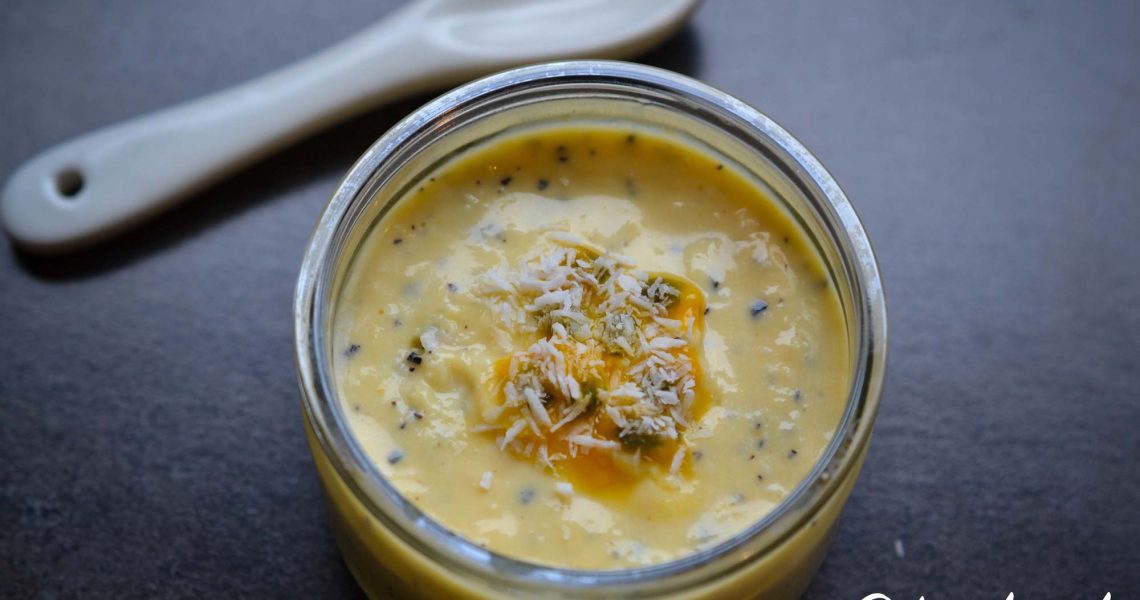 Crème dessert vegan passion & coco | ©Yood (Good food good mood for you)