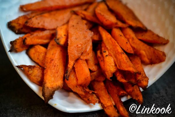 Frites de patate douce sans huile | ©Yood (Good food good mood for you)