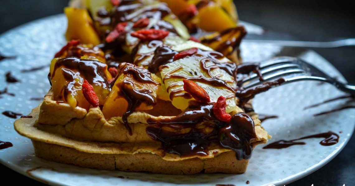 Gaufres vegan à la vanille | ©Yood (Good food good mood for you)