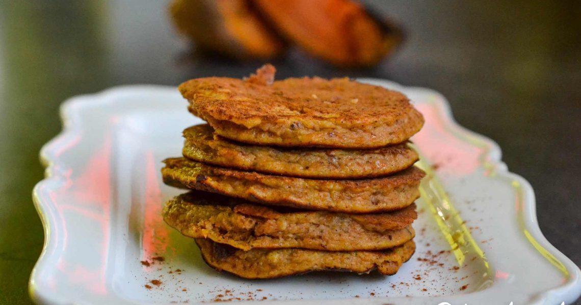 Pancakes tout doux à la patate douce | ©Yood (Good food good mood for you)